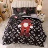 Brand Lxv Bedding Supplies Home Textiles Sheet Sets Printed Letter Ptterns