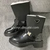 Fashion Brand Women's Mid Boots with Side Buckle for Autumn Winter Boots EU35-40
