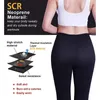 Kobiety Leggingi Sauna Sauna Sauna Sauna Body Shaper Odchudzanie Szyfowanie Kobiety Trainer Trainer Tummy Thermo Fitness trening 220919