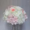 Party Decoration Wedding Road Lead Artificial Flower Ball Table Flowers Centerpiece Balls