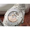 JF International Series 15400 Starry Diamond Watch Автоматическая мужская настольная сцена перед