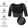 Dameshoeders bovenarm Shaper Post slankere compressie mouwen bultrug houding corrector tops vrouwen schouder shapewear terug 220919