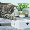 Katzenmöbel Kratzer Spielzeug mit Feather Smart Magic Box USB -Ladung Elektrikspielzeug Start und Stopp lustig 220920