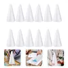 Party Decoration Conestyrofoam Cones Crafts Tree Craft Diy Christmaspolystyrene Floral Shape White Foams Shaped Supplies Small Table