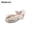 Sneakers Girls Flats Autumn Baby Shoes Kids Sandaler Fashion Pearl Princess Party Dress Breabable Toddler Glitter Bow Soft Sole 220920