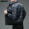 Men's Down Parkas Winter Designer Brand Casual Fashion Streetwear White Duck Jacket Mens Wenter Windbreaker Puffer Coats Clothes 220919