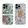 Casos de telefone de flor de tigre de design de luxo para iPhone 14 13PRO 14Plus 13 13Pro 12 12Pro 11 Pro Max X Xs XR 8 7 Plus TPU Soft TPU Caso de prote￧￣o Cover de prote￧￣o ￠ moda