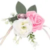 Flores decorativas de alta qualidade à prova de pérolas dama de honra Grupo Big Bouquet Bouquet Bracelet Festa de casamento Acessórios para festas