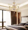 Chandeliers Duplex Villa Living Room Crystal Simple Modern Chandelier Lighting European Luxury Dining Stair Hanging Lights