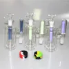 Catcher di cenere di vetro da 14 mm con ciotole di fumo banger al quarzo 45 90 gradi Ashcatcher Percolatori di pneumatici per bong di acqua di vetro Oil Dab Rigs