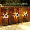 Solar LED Buiten Wall Light Waterdicht Tuin Decor Lamp voor Balkon Courtyard Street