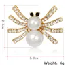 Broches 2022 japon corée femmes mignon naturel coquille d'ormeau insecte araignée broche pour fille mode accessoires de Corsage occidental