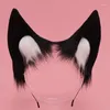 Party Supplies Faux Fur Ears Plush Headbands Women Lovely Animal Hair Hoop Female Girls Hairband Holiday Cosplay Costume Headpiece