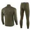 Intimo termico da uomo Aismz Imposta uomo Asciugatura rapida Stretch Thermo Compression Fleece Sudore Fitness Warm Long Johns 220919