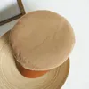 BERETS USPOP WOMEN HATS CRYSTAL BAKER BOY HATウールSBOYキャップ