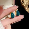 Dangle & Chandelier Statement Women Fashion Blue Red Hoop Earrings Personality 2022 New Trendy Jewelry