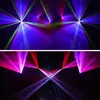 Nuova animazione a colori RGB-3W a scansione laser KTV performance home indoor a controllo vocale DJ atmosfera bar illuminazione laser