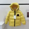 çocuklar ceket tasarımcı kıyafetleri çocuk ceket bebek aşağı kapüşonlu kalın sıcak dış giyim erkek kız tasarımcıları dış giyim% 90 beyaz ördek ceketleri sarı turuncu