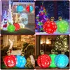 Decorazione del partito Palla gonfiabile di Natale a 16 colori LED con decorazioni a distanza per il giocattolo divertente all'aperto dell'ornamento dell'albero domestico