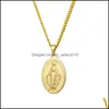 Colliers pendants Notre-Dame Maria Accessoires Colliers de pendentif Mentiers Fait