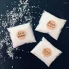 Party Decoration 10pcs Fake Snow Confetti Christmas Wedding Biologiskt nedbrytbar vinterkastning