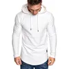 Erkek Hoodies Sweatshirts Marka Düz Renk Sweatshirt Moda Bahar ve Sonbahar Kış Hip Hop Erkek Uzun Kol M-3XL 220919