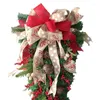 Декоративные цветы клоун 60 см рождественская елка, висящая вверх с дверью, украшение домашней вечеринка свадебная гирлянда