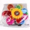 Décorations de jardin Rainbow Pinwheels Tournesol Whirligig Wind Spinner Grand Moulin à Vent Jouets pour Cour Pelouse Art Décor Bébé Enfants Jouet BBE14286