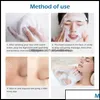 Handgjorda tv￥lbad kroppsh￤lsa sk￶nhet 100g borttagning finn porer akne behandling hav salt renare get get mj￶lk mo topscissors otqab