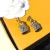 Designers de luxe boucles d'oreilles bijoux de luxe Stud Couple style pour femmes accessoires de mariage belle tendance