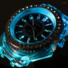 Polshorloges leidde Silicone Watch Dames Men Sport Fashion Ladies Outdoor PolsWatch Relogios Masculino Luminous Watches Erkek Kol Saati