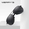 Lunettes de soleil Merrys Design Men Classic Pilot Polarisée Bouclier de nuit Glasse de soleil UV400 Protection S8601 220920