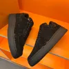 Shoes Designer Top Edition Handgjorda 2022SS Luden Ni Threewa Black Men's Suede Women's Casual Sneakers