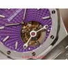 Montre de luxe pour hommes montres mécaniques série 26522 véritable Tourbillon manuel tir réel avant les bracelets de Sport de marque suisse