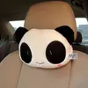 Cushions 1Pc 2Pcs toon Pillow Cute Panda Headrest Support Neck Cushion Head Rest Bone Seat Cover Car Accessories 09199644045