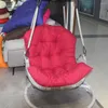 Oreiller oeuf balançoire panier siège Patio jardin suspendu hamac chaise coussin maison à bascule en osier tapis