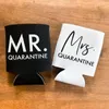 Feestbenodigdheden Personaliseerde ontwerp Wedding Gunsten voor gasten in bulk blikje koelers rustieke aangepaste bierhouders boho decor