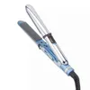 Hair Curlers Straighteners Stainless Steel Hair Straightener Curling with 3 Temperature Regulation Styling Tools Blue Hair Styling347U