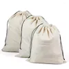 Storage Bags Flannel Underwear Toys Large Laundry Organizers Dust-proof Handbag Travel Drawstring Bag Home Organization