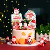 お祝いのサプライズクリスマスケーキトッパーバースデーパーティー装飾子供たちのためのメリー2022ノエル飾り年