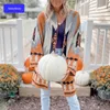 Woman Sweater Fall Winter Fashion Long Sleeve Oversized Open Front Geometric Pattern Knit Cardigan Coats Sweaters for Women