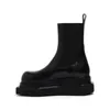 Fashion Women Chelsea Boots Irregular Sole Women's Black Shoes Platform Womens Knight Half Boot