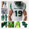 Ws American College Football Wear Custom College South Florida USF Football Jersey Timmy McClain Xavier Weaver Jimmy Horn Jr. Omarion Dollison