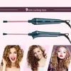 Prostownicze do włosów 9 mm LCD Wyświetlacz do włosów Curler elektryczny Curling Żelazny Ceramiczny Curling Roller Tong Roller dla ciasnych loków kobiet Waver Beauty Styler T220916