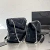 Kobiety Tote Projektant Mody Luksusowe Torebki Torebki LOULOU PUFFER ŁAŃCUCH Torba Marki Klasyczne Klapki matowe Skórzane Torby Na Ramię Torba Crossbody