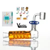 14 mm rookaccessoires Glycerine Chiller Dual Kit Hoofdonderdeel Lengte 128 mm dia. 30 mm bowl met vriesbare olie NC Kit dab rig 510 schroefverbinding 1952