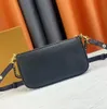 Bolso bandolera de diseñador para mujer, bolsos de hombro de lujo, bolsos cruzados a la moda para mujer, bolsos de mano para mujer con cadena de cuero auténtico y flor antigua para niña