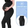 Womens Leggings Maternity High Waist Pregnant Belly Support Legging Women Pregnancy Skinny Pants Body Shaping Fashion Knitted Clothes 220919