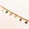 Pulseras de diseñador Mujeres Brazalete Diseñadores Joyas 18K Chapado en oro Pulsera de cuero de imitación Cadena de brazalete Amantes de acero inoxidable Regalo Clásico de moda