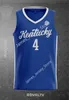 НОВАЯ студенческая баскетбольная одежда NCAA Kentucky Wildcats, сшитая баскетбольная майка колледжа на заказ 31 Келлан Грейди 34 Оскар Чибве 11 Донтай А